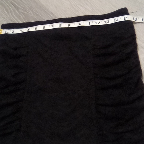 Dead stock NWT Black Lace Micro Mini Skirt from Deb Retail - Picture 10 of 12